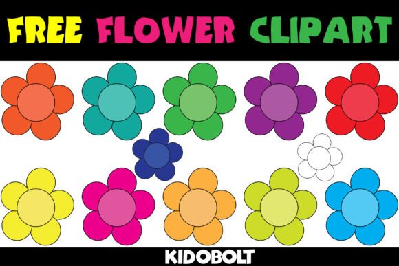 Beautiful Free Flower Clipart for Your Creative Projects