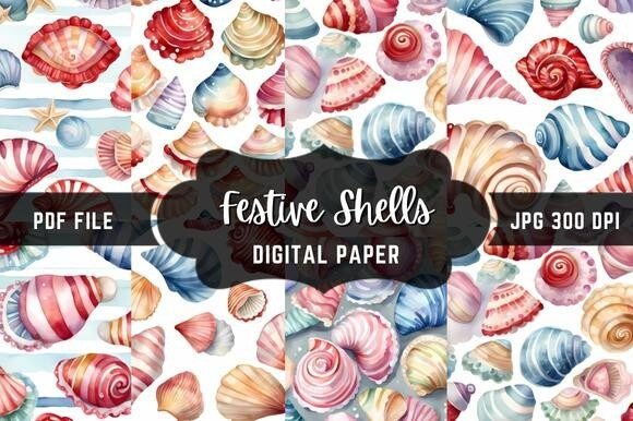 Bringing Coastal Charm to Your Creations with Festive Shells
