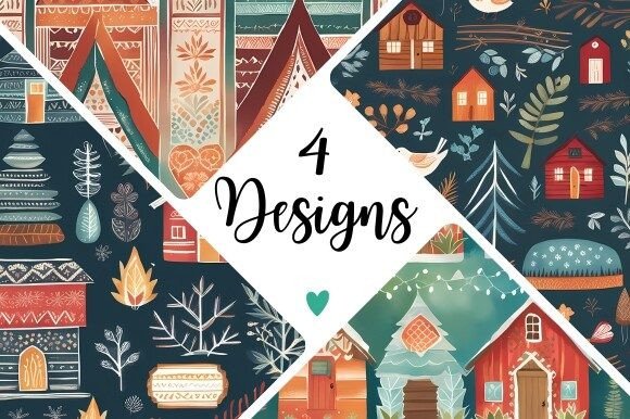 Celebrate Every Design with Festive Digital Paper