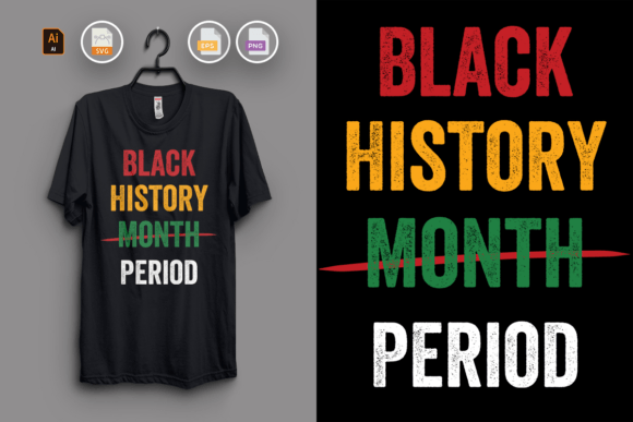 Celebrate Heritage: Black History Month T-shirt Design Vol14