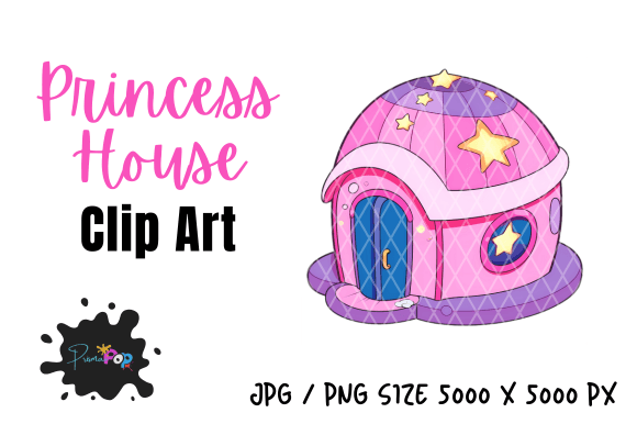 Designing with Charm: A Guide to Cute Princess House Clipart