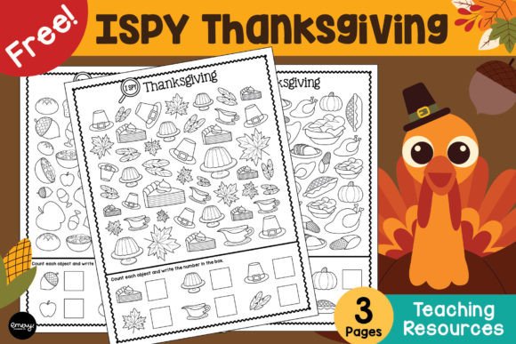 Free ISPY Thanksgiving: Fun Printables for Holiday Gatherings