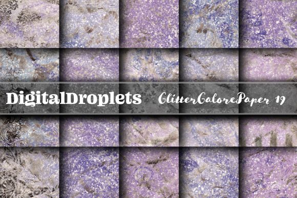 Glitter Galore Papers V. 19 | Collection