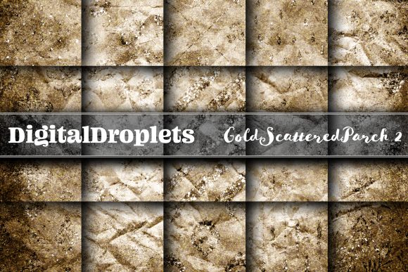 Gold Scattered Vol. 2: A Rich Textural Collection for Digital Craft