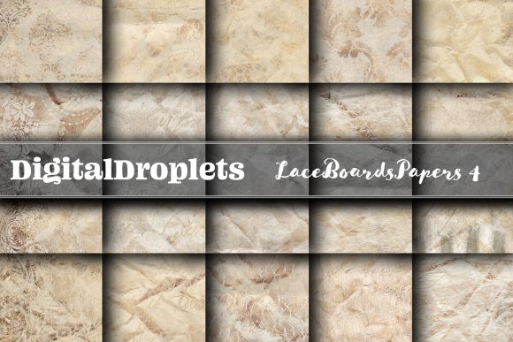 Lace Boards Parchment Vol. 4: Vintage Textures for Modern Design
