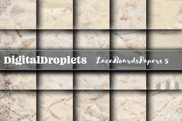 Lace Boards Parchment Vol. 5 | Collectio: Vintage Charm for Modern Projects