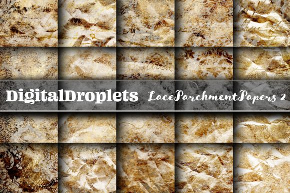 Lace Parchment Vol. 2: Vintage Texture for Modern Projects
