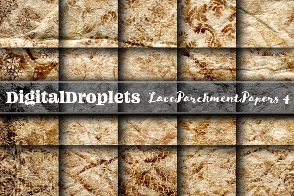 Lace Parchment Vol. 4: Vintage Texture for Modern Projects