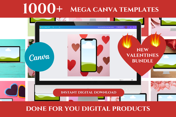 Transform Your Etsy Shop with 1000+ Canva Templates